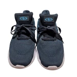 Athletic Works Mens Running Shoes Navy Blue Knit Sneakers MNAW44AC003L Size 9